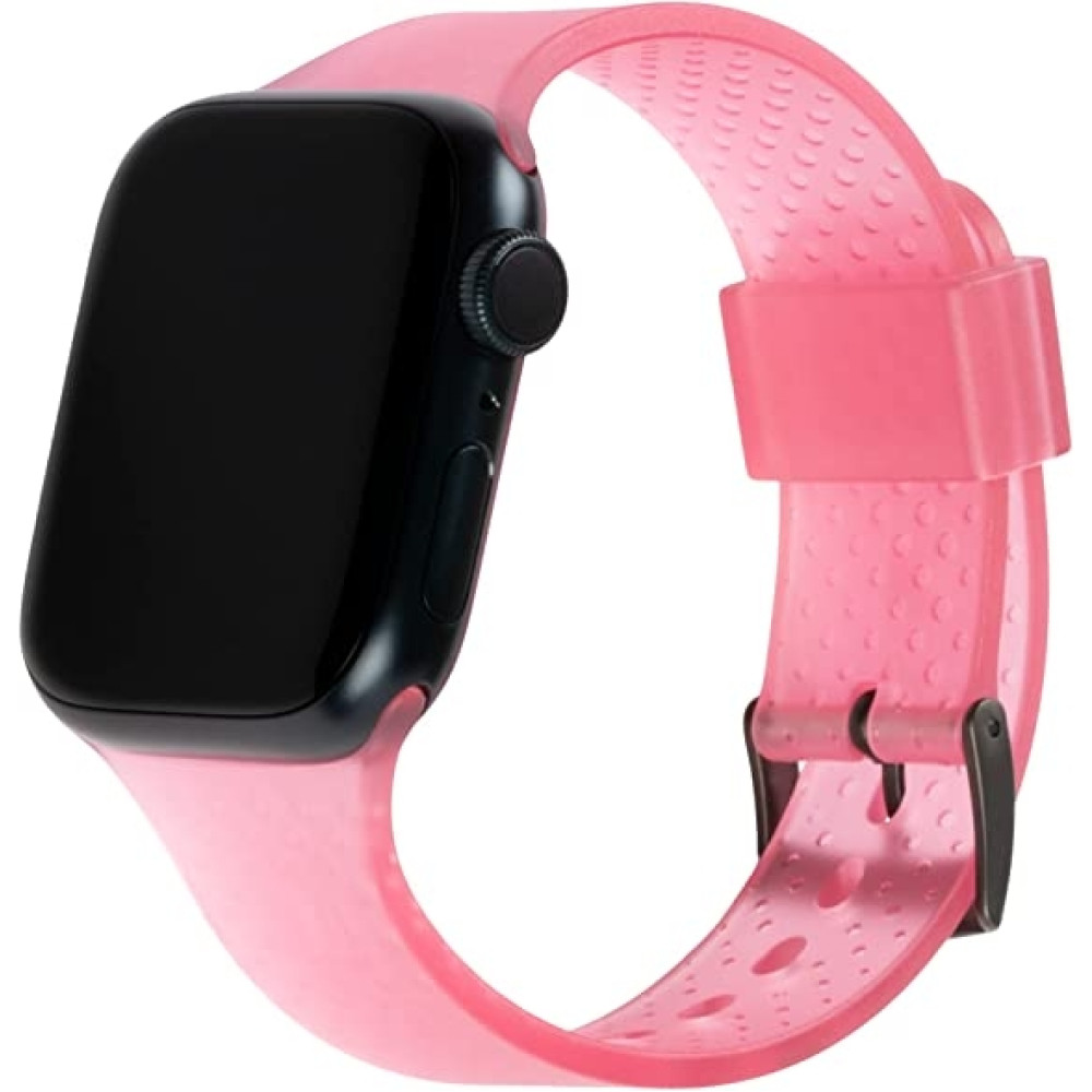 UAG Lucent Λουράκι Σιλικόνης Apple Watch SE/11/10/9/8/7/6/5/4 (42/41/40mm) - Pink Sand (194007318A8A)
