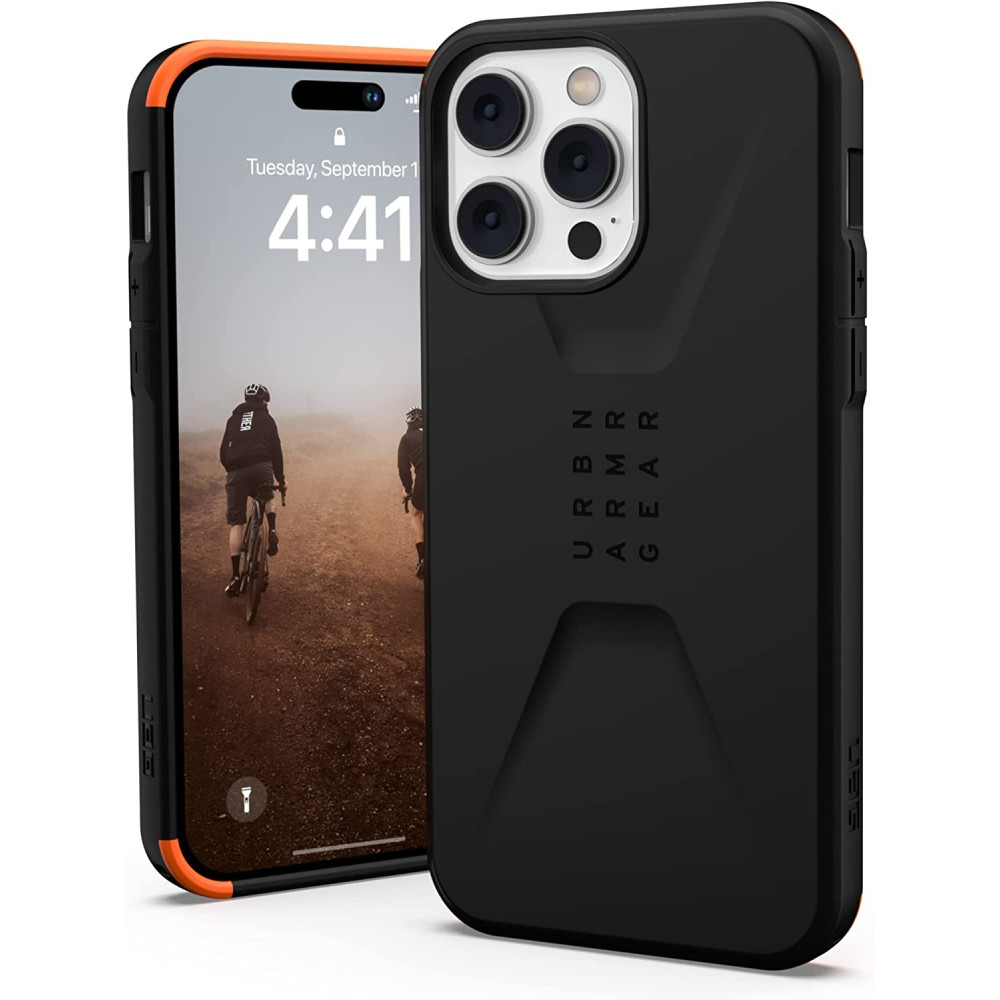 UAG Θήκη Civilian Series Apple iPhone 14 Pro Max - Black (114043114040)
