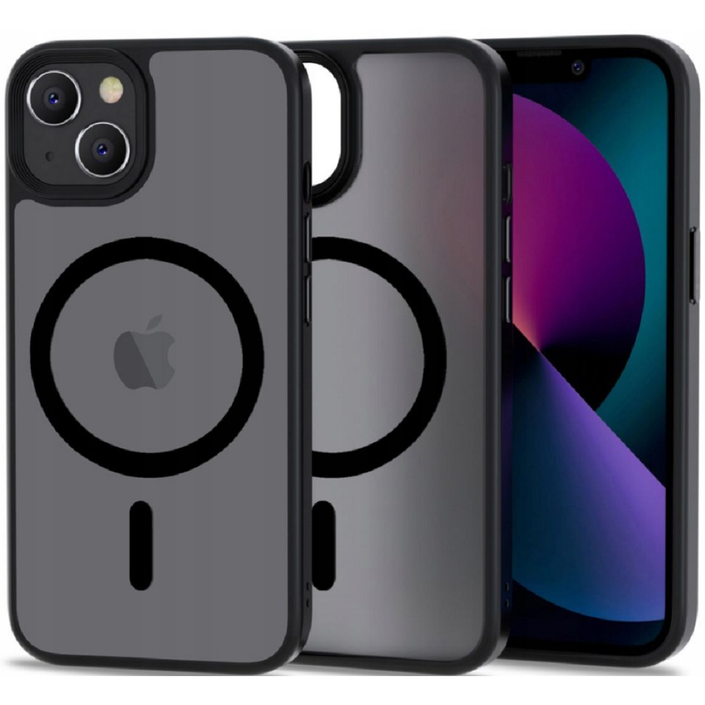 Tech-Protect MagMat - Σκληρή Θήκη MagSafe Apple iPhone 13 mini - Matte Black (9490713930694)