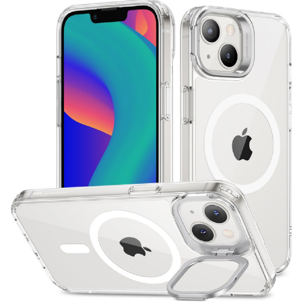 ESR Classic Kickstand Hybrid HaloLock - Διάφανη Ανθεκτική MagSafe Θήκη Apple iPhone 14 - Clear (4894240161524)