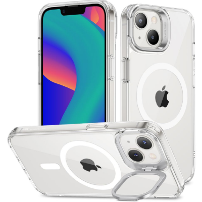 ESR Classic Kickstand Hybrid HaloLock - Διάφανη Ανθεκτική MagSafe Θήκη Apple iPhone 14 - Clear (4894240161524)
