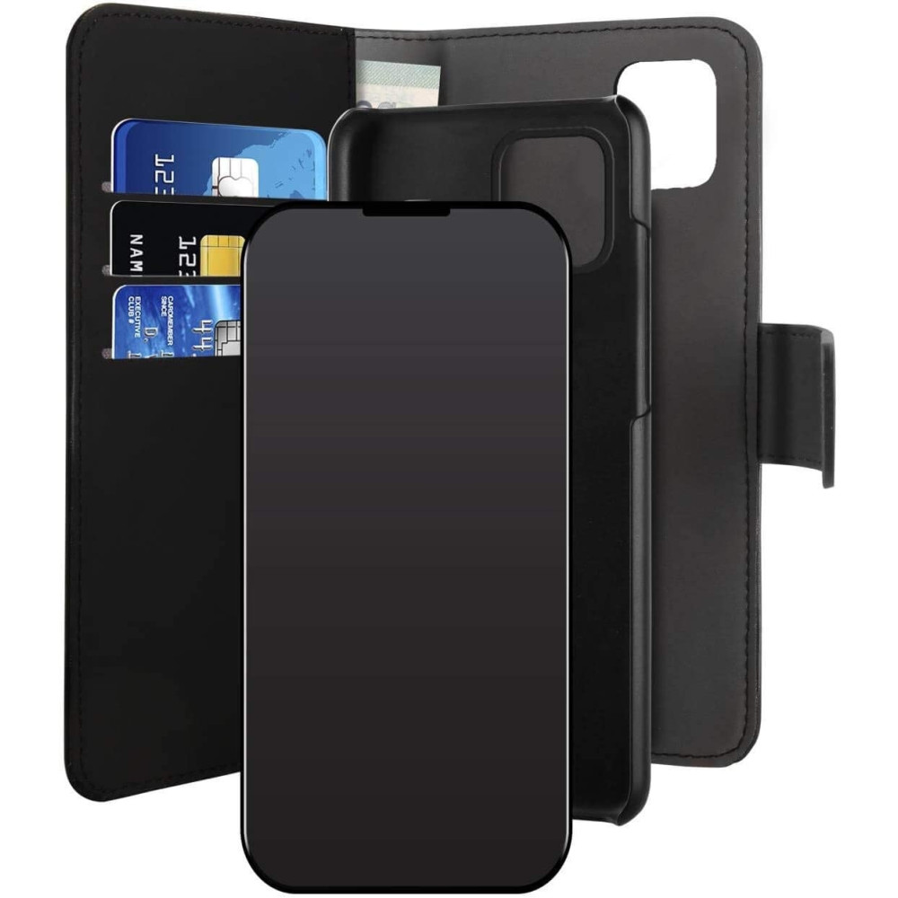 Puro Θήκη - Πορτοφόλι Wallet Detachable 2 in 1 - Apple iPhone 12 Pro Max - Black (IPC1267BOOKC3-BLK)