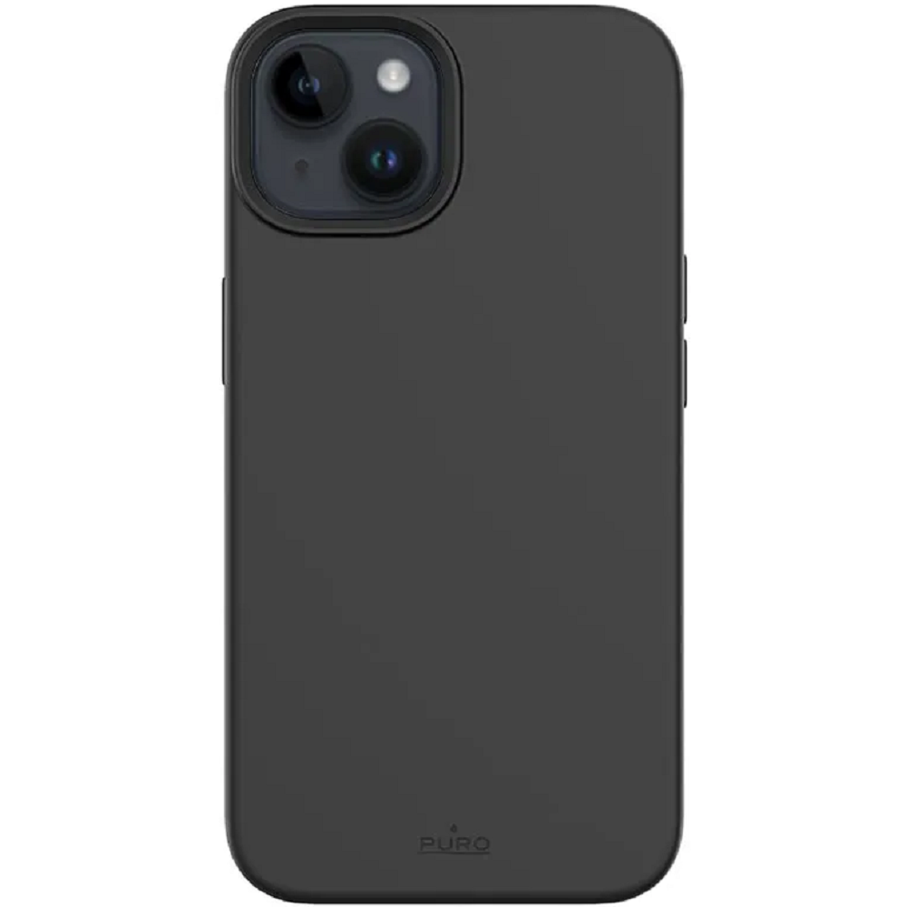 Puro ICON Anti-Microbial - Αντιμικροβιακή Θήκη Σιλικόνης Apple iPhone 14 Plus - Black (IPC1467ICON-BLK)