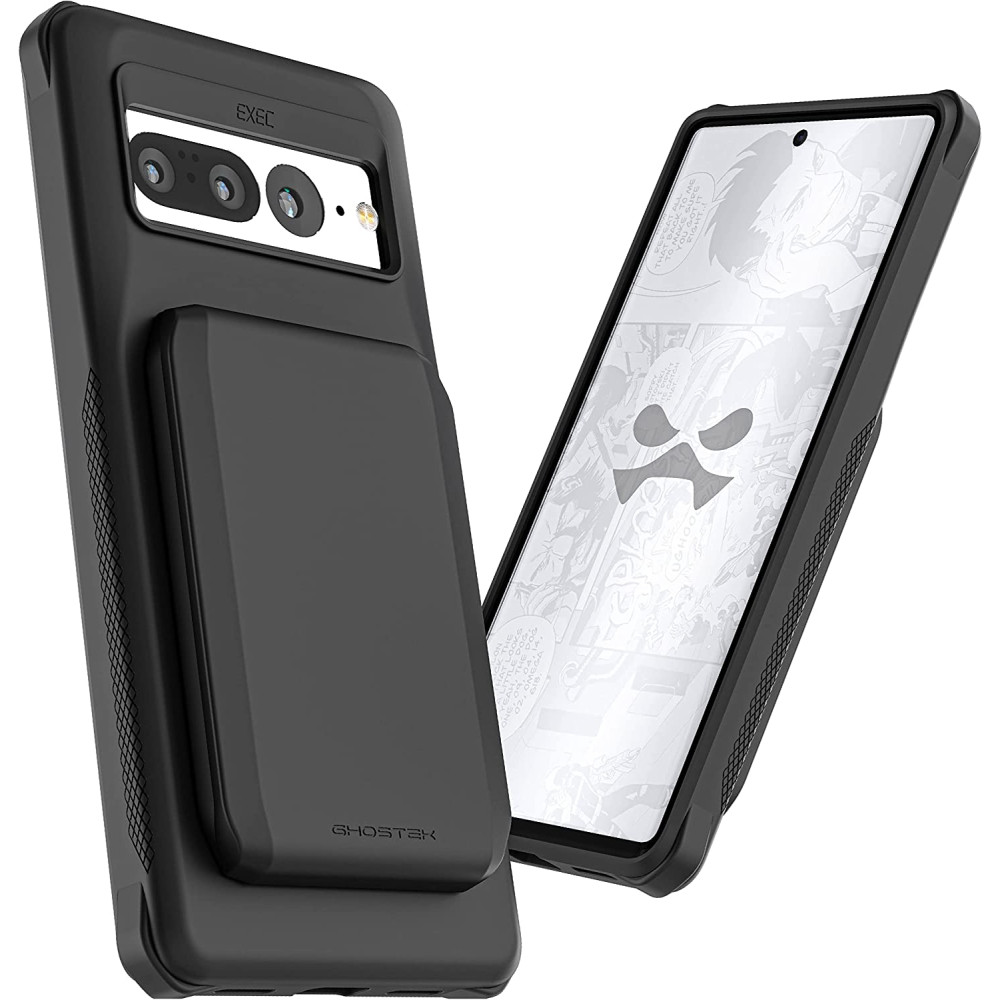 Ghostek Exec 6 - Ανθεκτική MagSafe Θήκη-Πορτοφόλι Google Pixel 7 Pro - Black (GHOCAS3233)