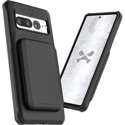 Ghostek Exec 6 - Ανθεκτική MagSafe Θήκη-Πορτοφόλι Google Pixel 7 Pro - Black (GHOCAS3233)