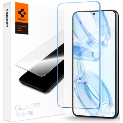 Spigen Tempered Glass GLAS.tR Slim HD - Αντιχαρακτικό Γυαλί Προστασίας Οθόνης Samsung Galaxy S23 - Clear (AGL05961)