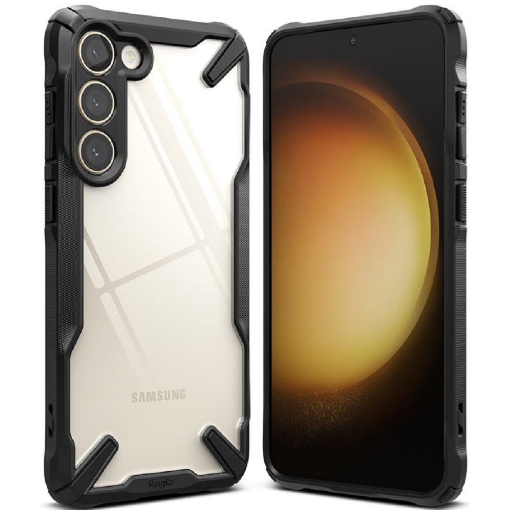 Ringke Fusion X Θήκη - Samsung Galaxy S23 Plus - Black (8809919300261)