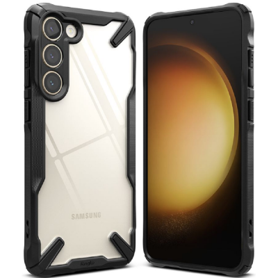 Ringke Fusion X Θήκη - Samsung Galaxy S23 Plus - Black (8809919300261)