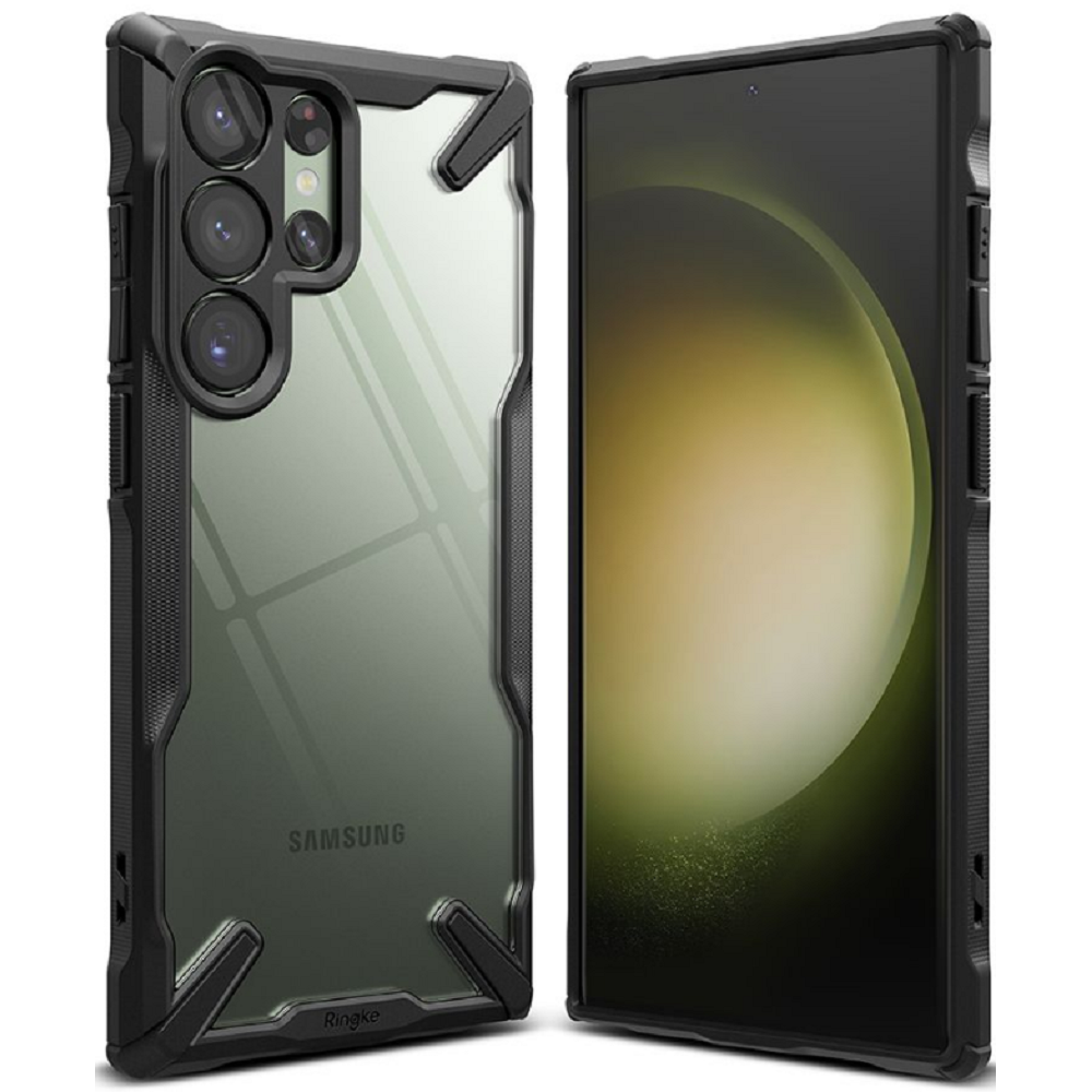 Ringke Fusion X Θήκη - Samsung Galaxy S23 Ultra - Black (8809919300346)
