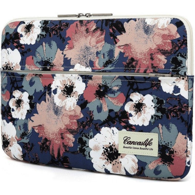 Tech-Protect CanvasLife Sleeve - Θήκη Laptop 13"-14'' - Blue Camellia  (5906735412055)