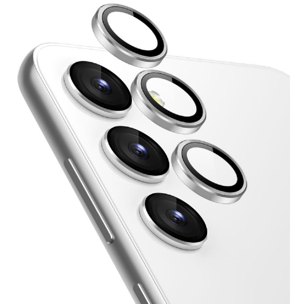 ESR Camera Lens Protector - Αντιχαρακτικό Προστατευτικό Γυαλί για Φακό Κάμερας Samsung Galaxy S23 / S23 Plus - Silver (4894240175729)