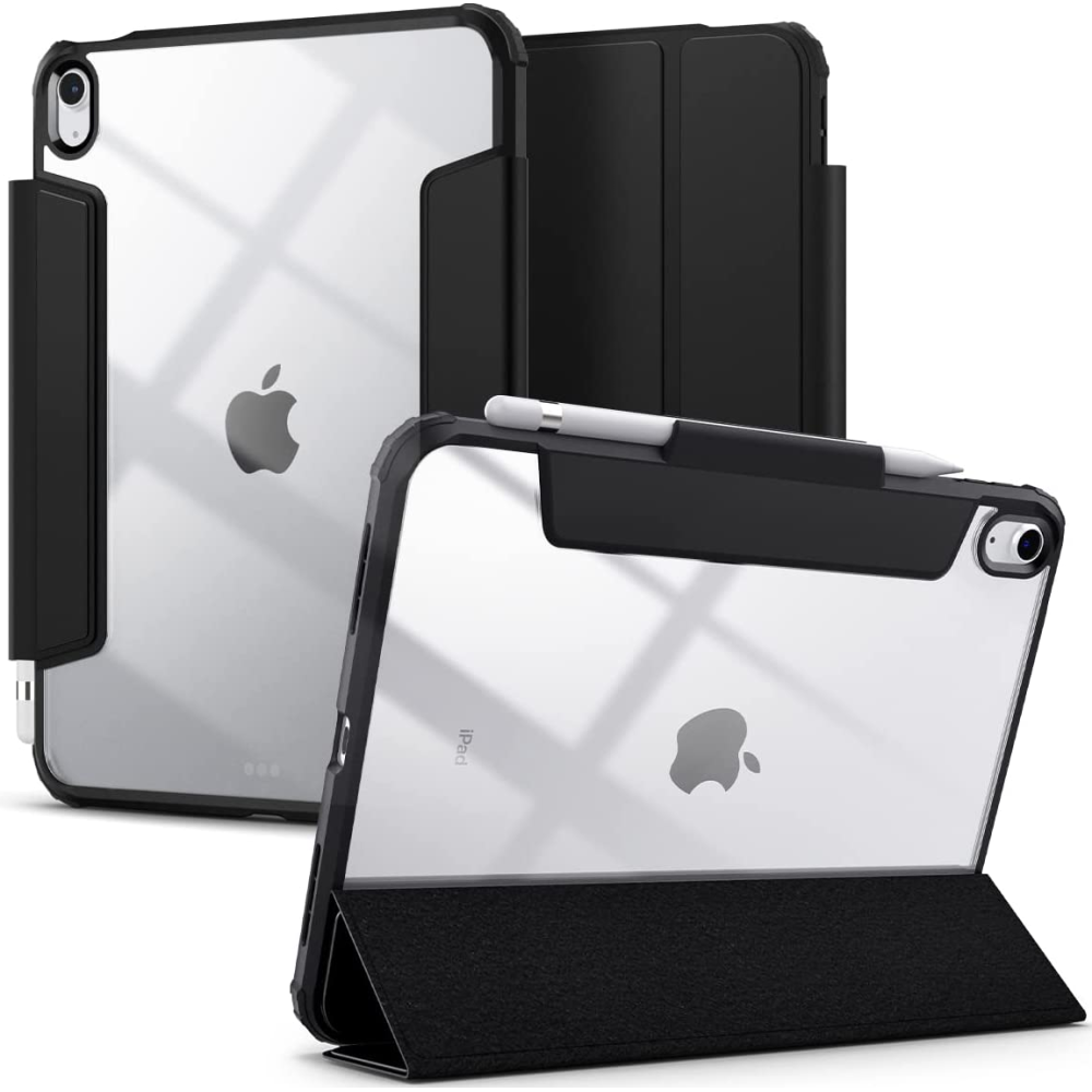Spigen Ultra Hybrid Pro Θήκη Apple iPad (A16) 11th Gen. 2025 11" / 10th Gen. 2022 10.9" με Υποδοχή Apple Pencil - Black (ACS05416)