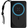 Veger MagOn Magnetic Wireless PowerBank με Ασύρματη Φόρτιση MagSafe 15W / 1 x USB-A / 1 x Type-C - 20W - 10000mAh - Black (W1151)
