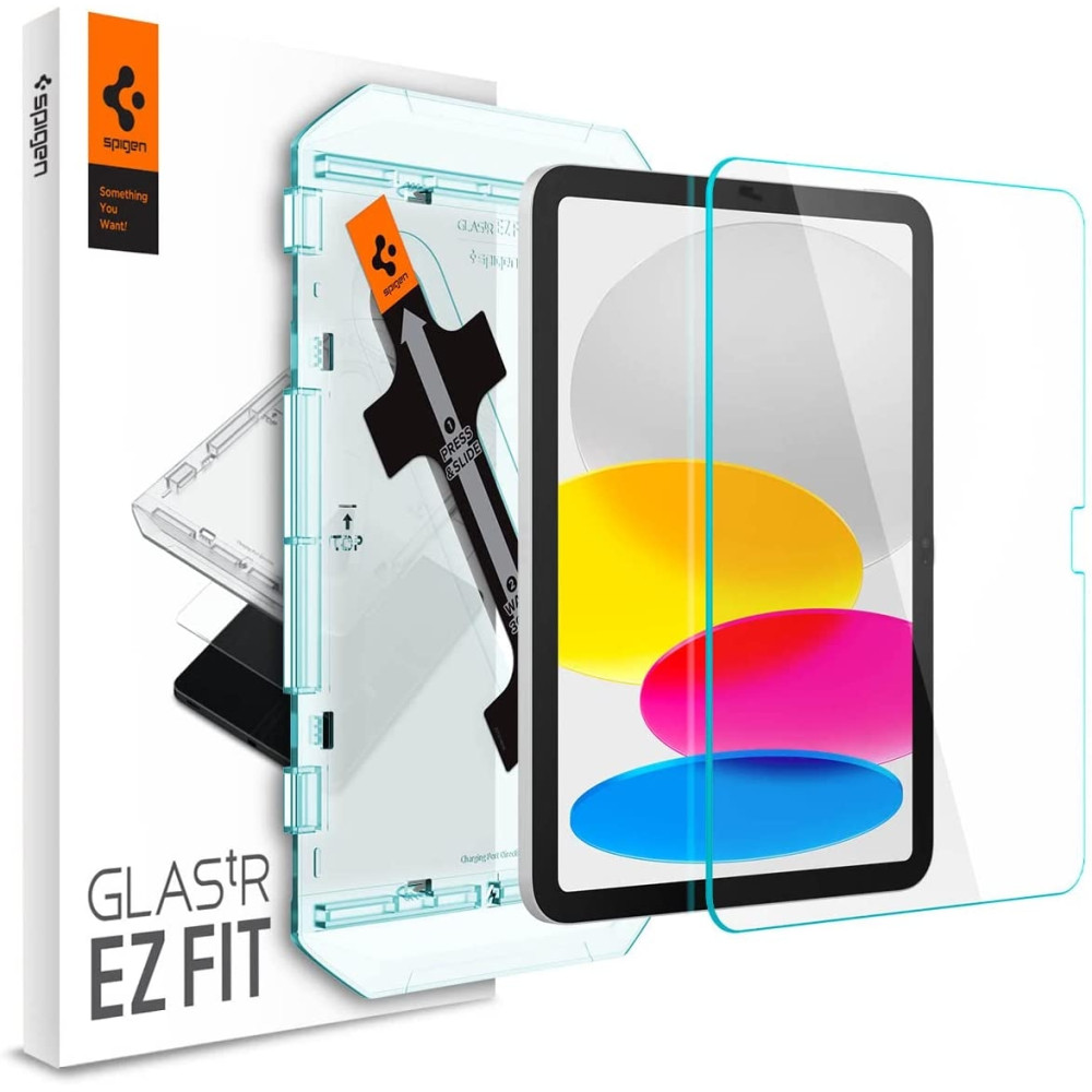 Spigen Tempered Glass GLAS.tR EZ Fit - Αντιχαρακτικό Γυαλί Προστασίας Οθόνης - Apple iPad (A16) 11th Gen. 2025 11" / 10th Gen. 2022 10.9" - Clear (AGL05554)