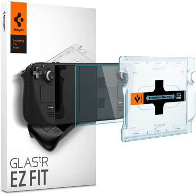 Spigen Tempered Glass GLAS.tR EZ Fit - Αντιχαρακτικό Γυαλί Οθόνης Steam Deck / Steam Deck OLED - Clear (AGL05600)