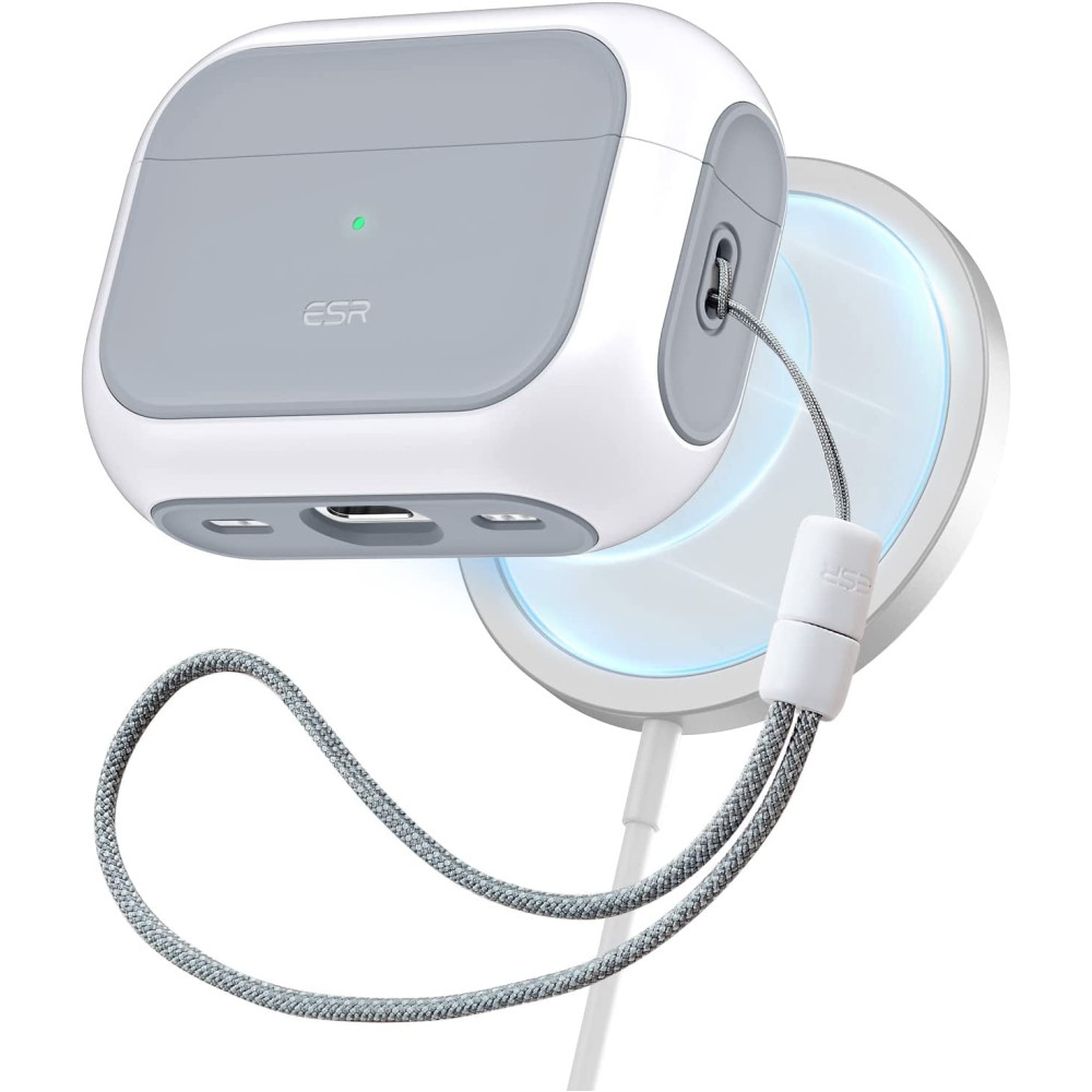 ESR Orbit Hybrid HaloLock - Θήκη MagSafe για Apple AirPods Pro 2nd Gen - White (4894240171653)