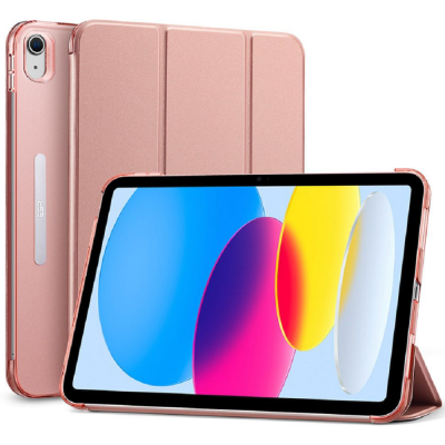 ESR Ascend Trifold Θήκη με Υποδοχή Apple Pencil - Apple iPad (A16) 11th Gen. 2025 11" / 10th Gen. 2022 10.9" - Rose Gold (4894240171417)