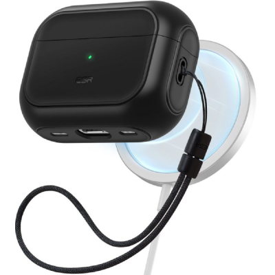 ESR Orbit Hybrid HaloLock - Θήκη MagSafe για Apple AirPods Pro 2nd Gen - Black (4894240171646)