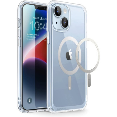 Supcase Ανθεκτική Διάφανη Θήκη MagSafe Unicorn Beetle Mag - Apple iPhone 15 Plus / 14 Plus - Clear (843439119734)