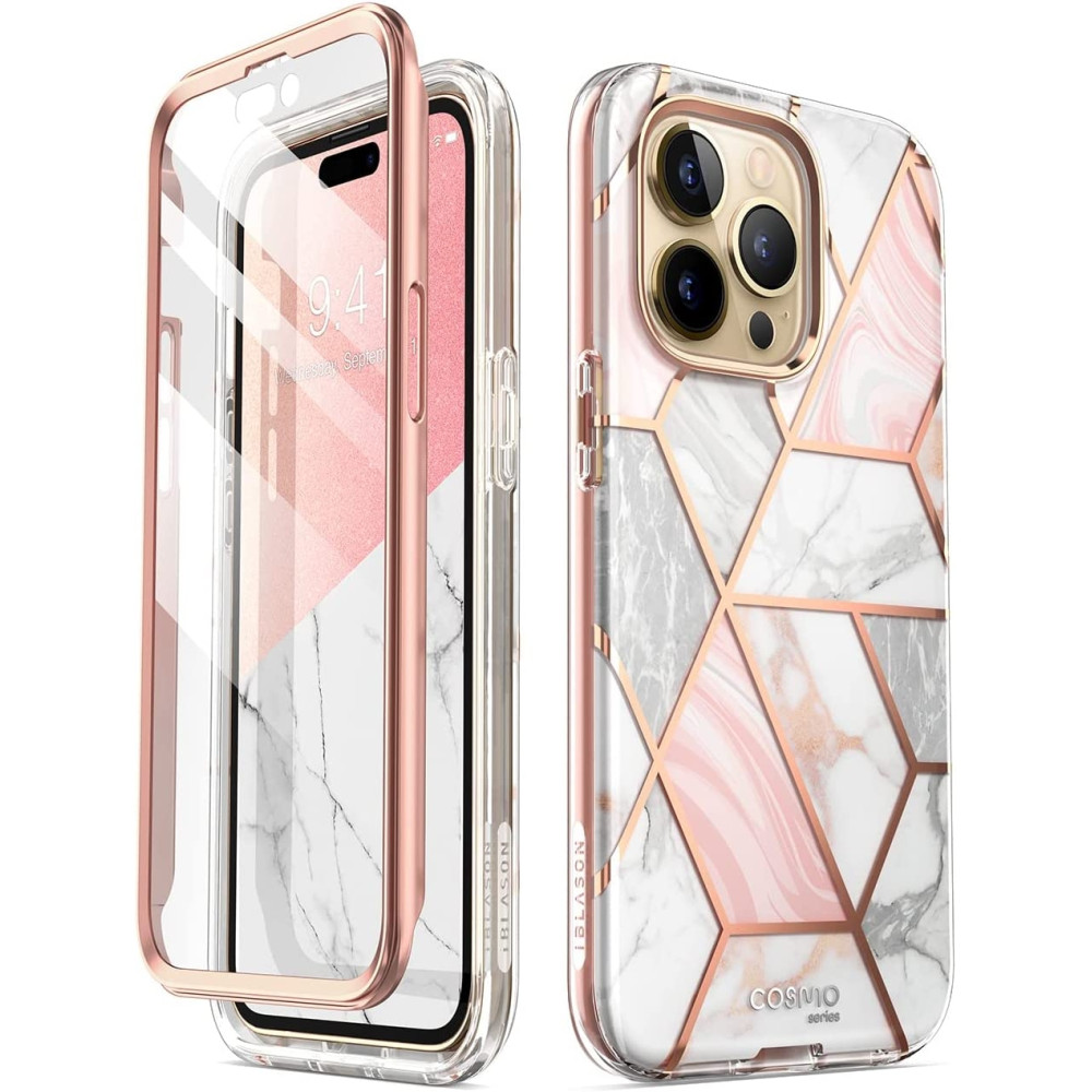 Supcase i-Blason Ανθεκτική Θήκη Cosmo Apple iPhone 14 Pro - Marble (843439119161)