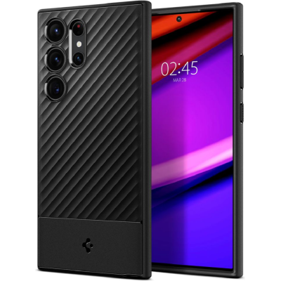 Spigen Θήκη Core Armor Samsung Galaxy S23 Ultra - Matte Black (ACS05643)