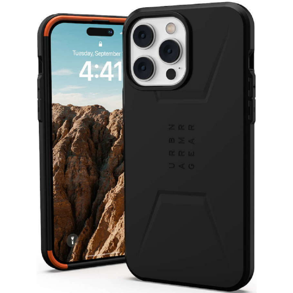 UAG Civilian Series - MagSafe Θήκη Apple iPhone 14 Pro Max - Black (114039114040)