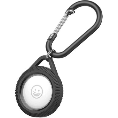 Catalyst Total Protection Hang-It - Αδιάβροχη Ανθεκτική Θήκη / Μπρελόκ Apple AirTag - Stealth Black (CATATG1HGBLK)