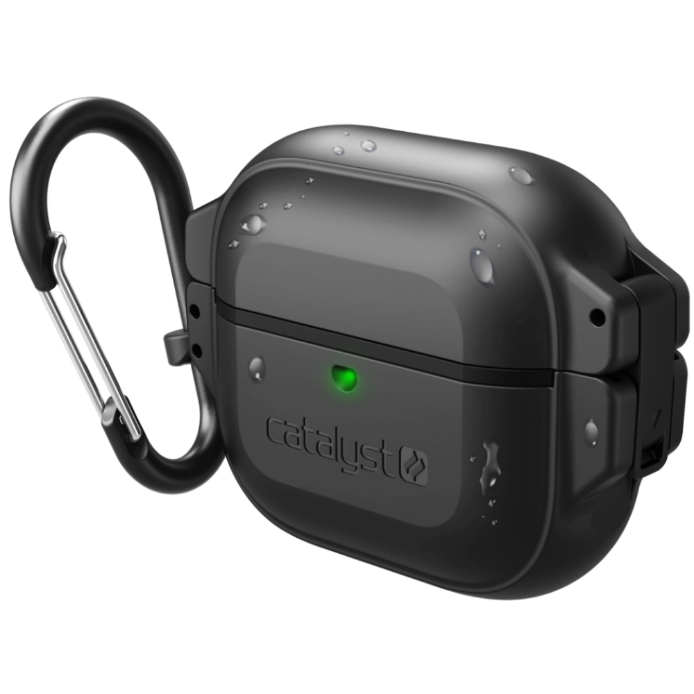 Catalyst Total Protection - Σκληρή Αδιάβροχη Ανθεκτική Θήκη - Apple AirPods 3rd Gen - IP68 - Stealth Black (CAT100APD3BLK)