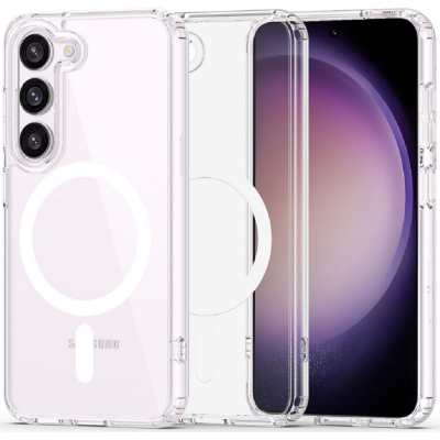 Tech-Protect FlexAir Hybrid - Σκληρή Διάφανη Θήκη MagSafe Samsung Galaxy S23 - Clear (9490713929674)