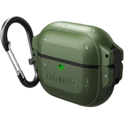 Catalyst Total Protection - Σκληρή Αδιάβροχη Ανθεκτική Θήκη - Apple AirPods 3rd Gen - IP68 - Army Green (CAT100APD3GRN)