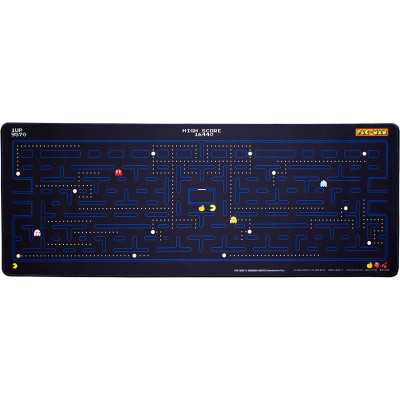 Paladone Gaming Desk Mat / MousePad XL - Pac Man - 30 x 80 cm (PP8823PM)