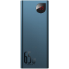 Baseus PowerBank Adaman με Ψηφιακή Οθόνη LED - Φορητή Μπαταρία Φόρτισης με 2 x USB-Α / 1 x Type-C - 20000mAh - 65W - Blue (PPIMDA-D03)