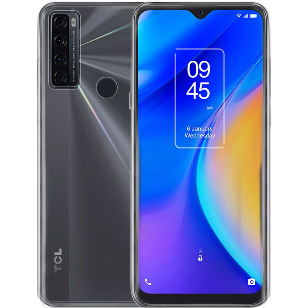 Vivid Διάφανη Θήκη Σιλικόνης Gelly - TCL 20 SE - Transparent (VIGELLY179TN)