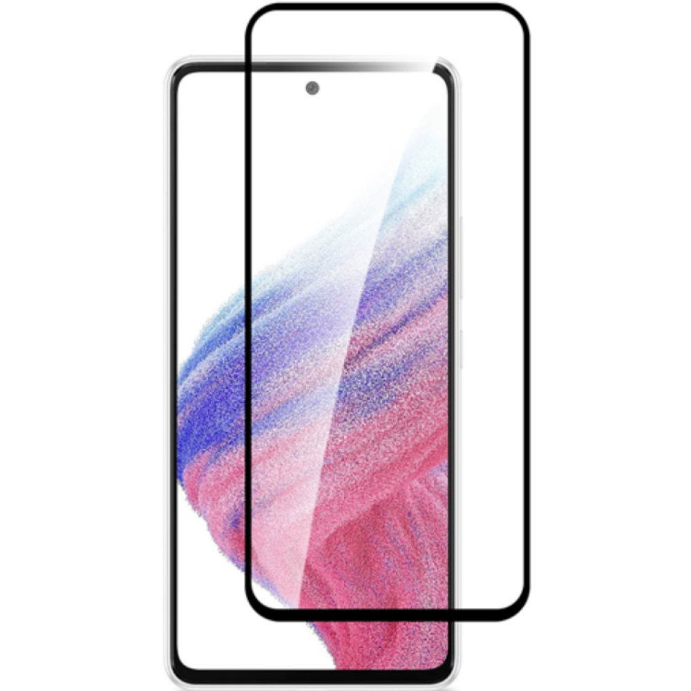 Vivid Full Face Tempered Glass - Αντιχαρακτικό Γυαλί Οθόνης Samsung Galaxy A54 - Black (VITEMP279BK)