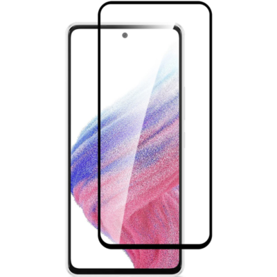 Vivid Full Face Tempered Glass - Αντιχαρακτικό Γυαλί Οθόνης Samsung Galaxy A54 - Black (VITEMP279BK)