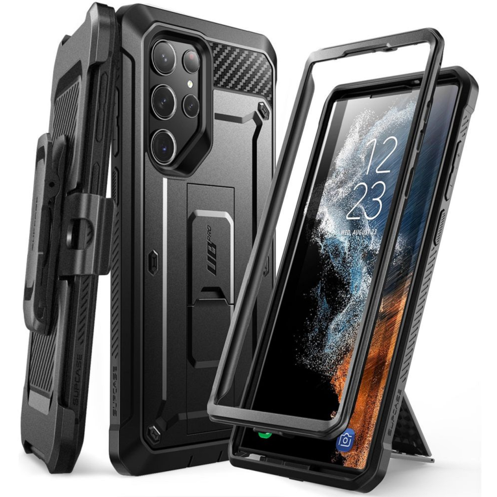 Supcase Ανθεκτική Θήκη Unicorn Beetle Pro - Samsung Galaxy S23 Ultra - Black (843439121539)