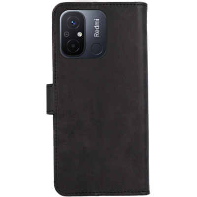 Vivid Wallet Book - Θήκη - Πορτοφόλι Xiaomi Redmi 12C - Black (VIBOOK283BK)