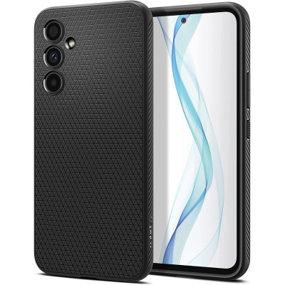 Spigen Θήκη Σιλικόνης Liquid Air - Samsung Galaxy A54 - Matte Black (ACS05885)