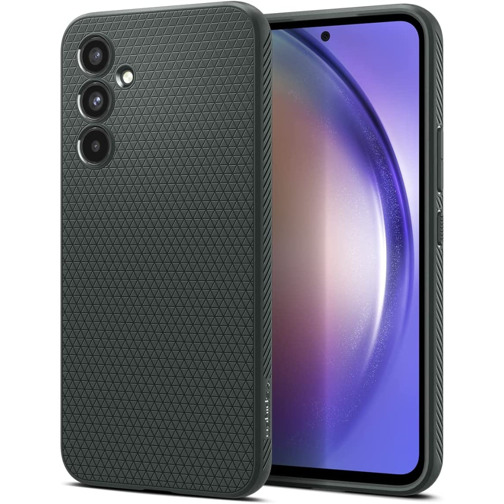 Spigen Θήκη Σιλικόνης Liquid Air - Samsung Galaxy A54 - Abyss Green (ACS06101)