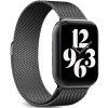 Puro Milanese - Μεταλλικό Λουράκι Apple Watch SE/10/9/8/7/6/5/4 (42/41/40mm) - Black (AW40MILANESE-BLK)