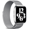 Puro Milanese - Μεταλλικό Λουράκι Apple Watch Ultra2/Ultra1/SE/10/9/8/7/6/5/4 (49/46/45/44mm) - Silver (AW44MILANESE-SIL)