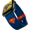 MobyFox DC Comics - Universal Λουράκι Σιλικόνης για Όλα τα Apple Watch & Smartwatches (22mm) με 20 Digital Watch Faces για iOS - Superman Tactical (728433453162)