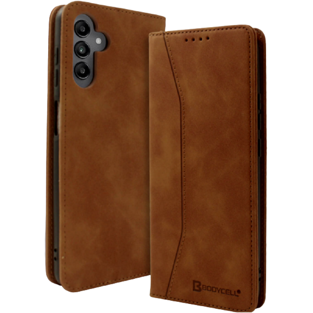 Bodycell Θήκη - Πορτοφόλι Samsung Galaxy A54 - Brown (5206015022302)