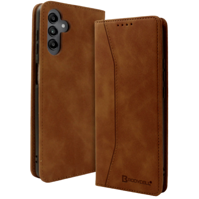 Bodycell Θήκη - Πορτοφόλι Samsung Galaxy A34 - Brown (5206015022272)