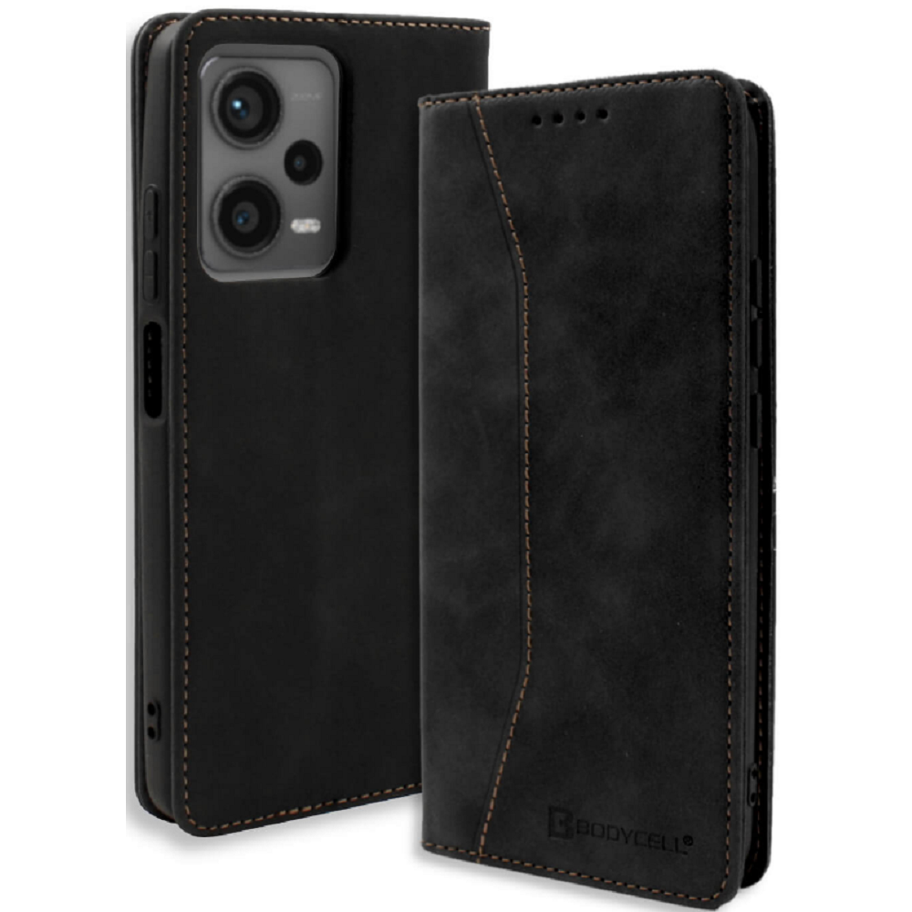 Bodycell Θήκη - Πορτοφόλι Xiaomi Redmi Note 12 Pro Plus - Black (5206015019579)