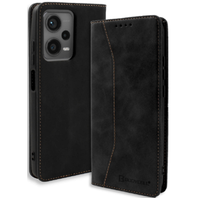 Bodycell Θήκη - Πορτοφόλι Xiaomi Redmi Note 12 Pro Plus - Black (5206015019579)