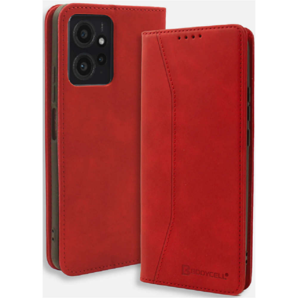 Bodycell Θήκη - Πορτοφόλι Xiaomi Redmi Note 12 4G - Red  (5206015019463)