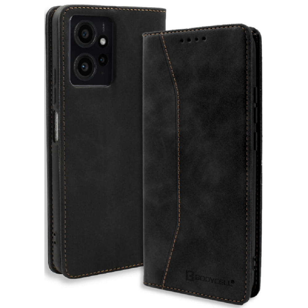 Bodycell Θήκη - Πορτοφόλι Xiaomi Redmi Note 12 4G - Black (5206015019449)