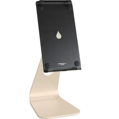 Rain Design mStand Tablet Pro - Ρυθμιζόμενη Βάση Αλουμινίου για Tablet έως 12.9" - Gold (891607000827)