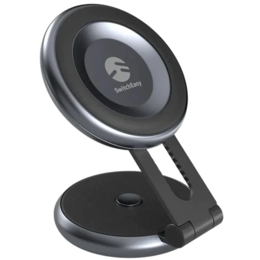 SwitchEasy Orbit - Αυτοκόλλητη Αναδιπλούμενη Μαγνητική Βάση MagSafe για iPhone 14 / 13 / 12 από Αλουμίνιο - Space Gray (SPHIPH081SG22)